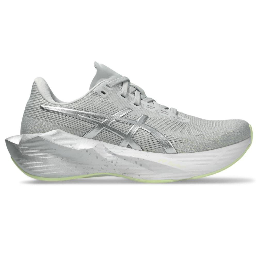 ASICS Novablast 6 Platinum Prata/Verde