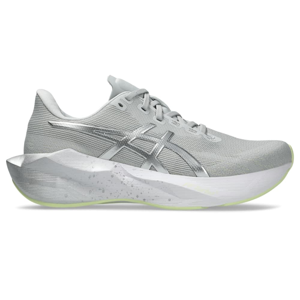 ASICS Novablast 6 Platinum Prata/Verde