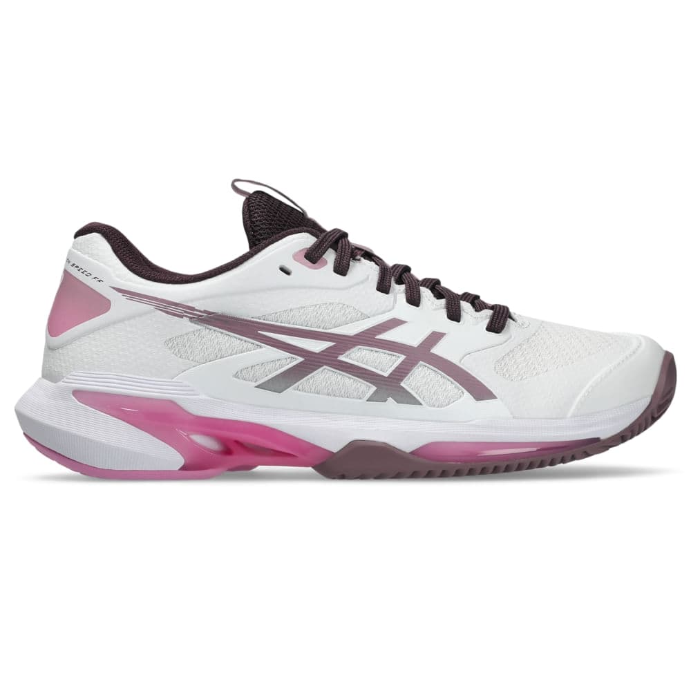 ASICS Solution Speed Ff 4 Saibro Branco/Roxo