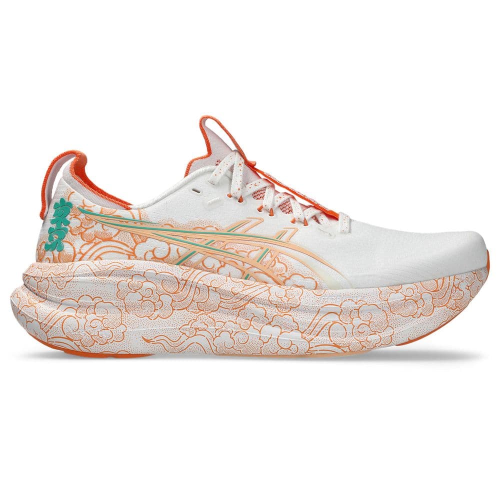 ASICS Gel-Nimbus 28 Branco/Laranja