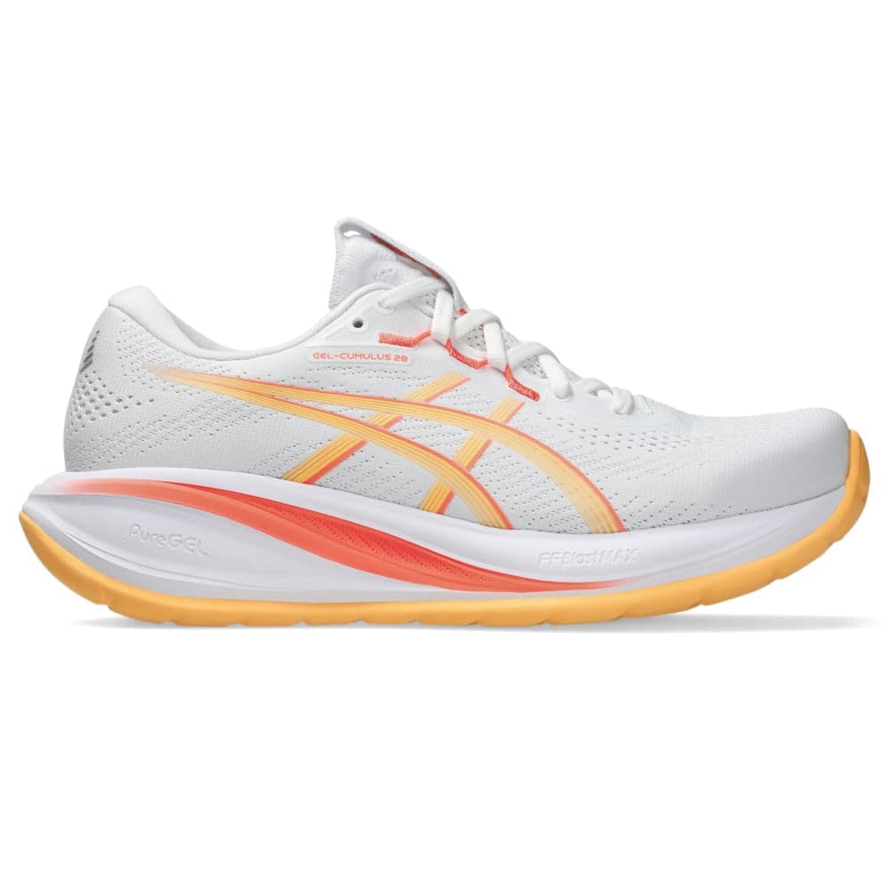 ASICS Gel-Cumulus 28 Branco/Laranja