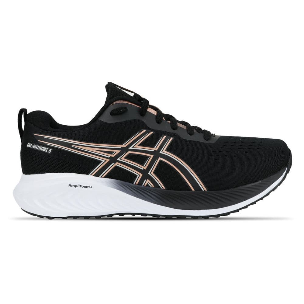 ASICS Gel-Shinobi 3 Preto/Rosa