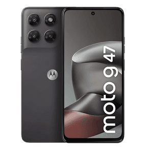Smartphone Motorola Moto g47 5G 256GB 4GB RAM + 8GB RAM Boost, câmera 50 MP Sony LYTIA 600, Tela 6.7" FHD+ 120hz, NFC, IP64 - Grafite