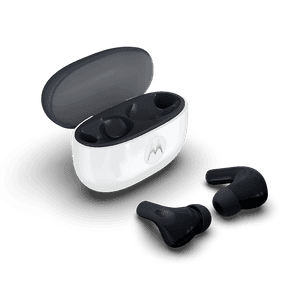 Fone de ouvido Sem Fio Bluetooth Motorola Moto Buds 2 Bluetooth 6.0, TWS, IP54, Cancelamento de ruído ativo e até 48h de bateria - Preto