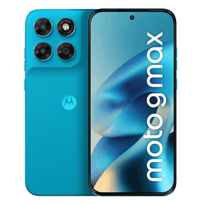 Smartphone Motorola Moto g Max 5G 256GB - 8GB RAM + 16GB RAM Boost, câmera 200MP, OIS, Tela 1.5K extreme AMOLED 120hz, IP68 e IP69 - Azul Claro