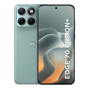 Smartphone Motorola Edge 70 Fusion + 5G 256GB 12GB RAM + 12GB RAM Boost, camera 50MP Sony Lytia 710, Tela 1.5K extreme Amoled 144hz - Verde Claro