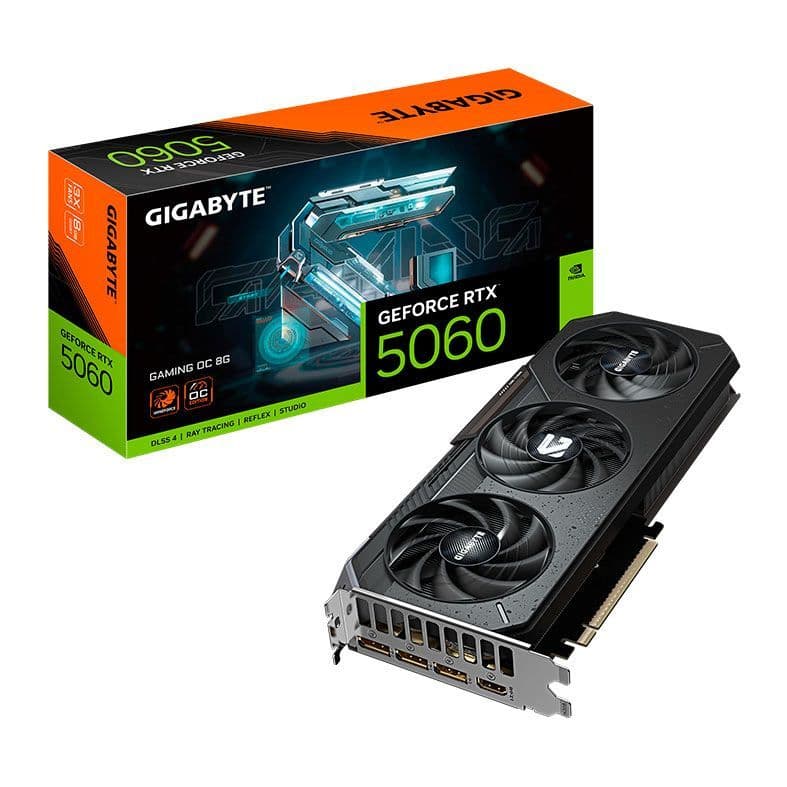Placa de vídeo Gigabyte GeForce RTX 5060 Gaming OC