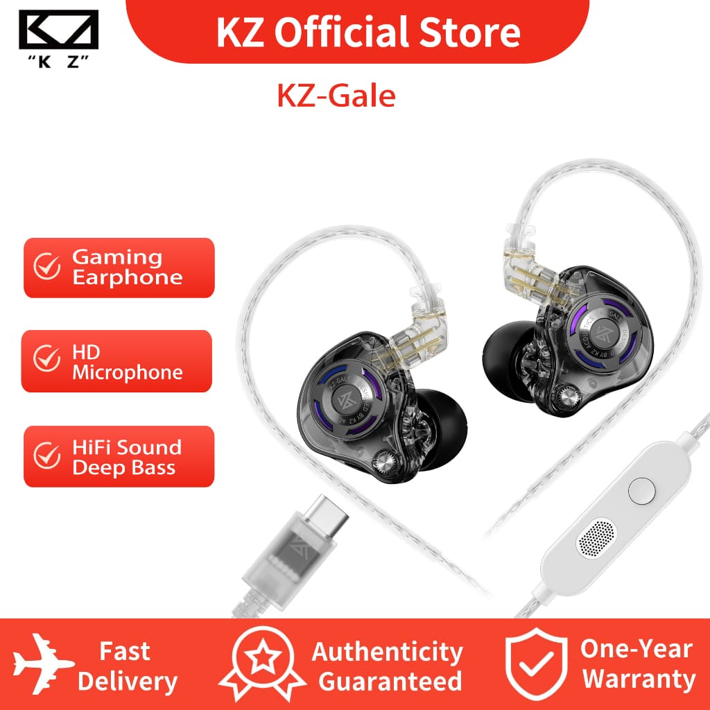 Fone de ouvido KZ Gale Hi-Fi