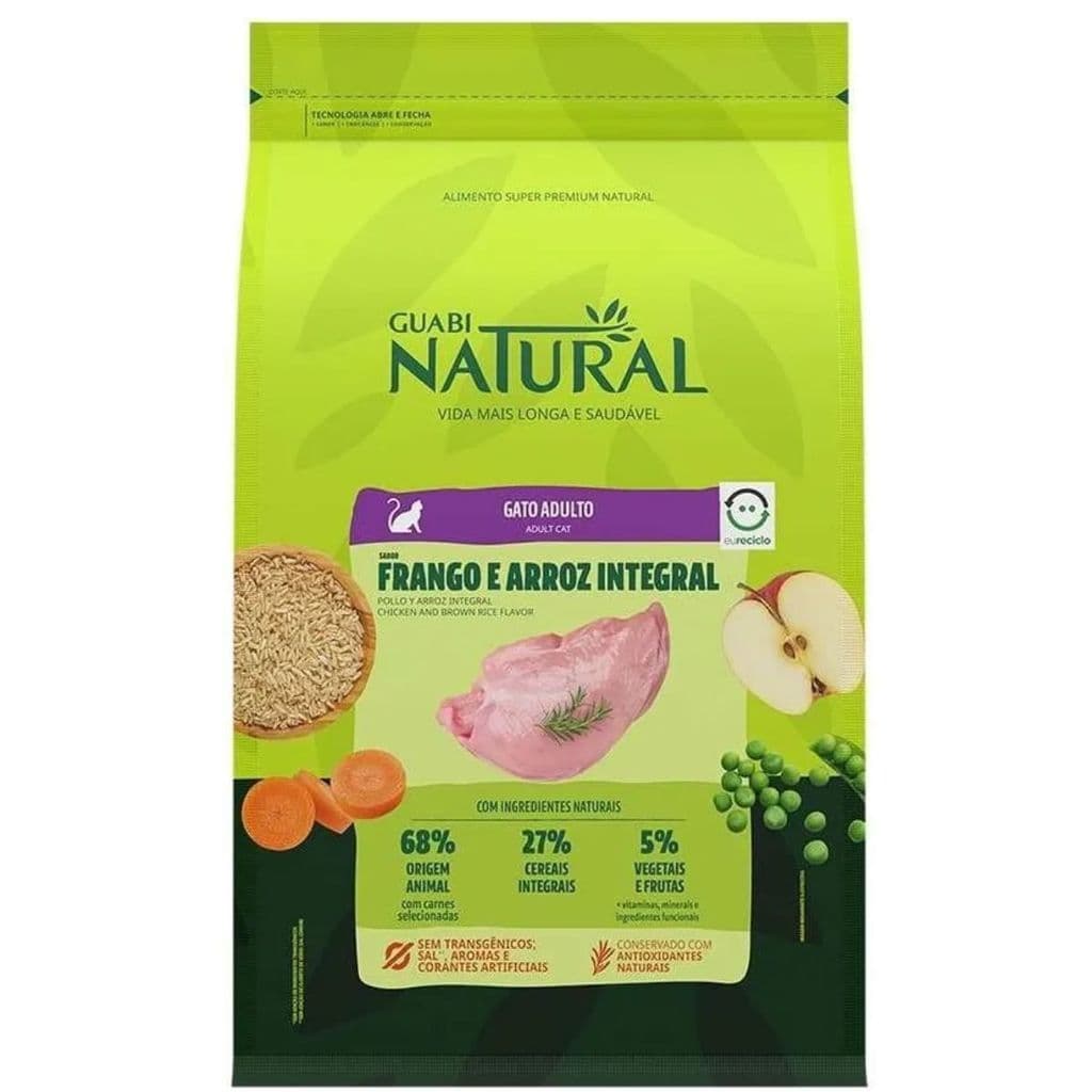 Guabi Natural Natural Gatos Adultos Frango