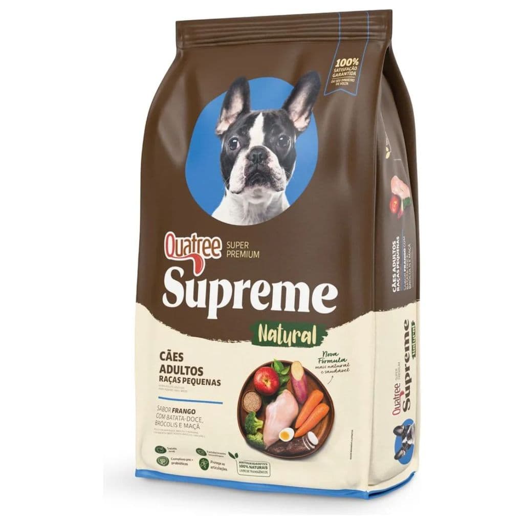 Quatree Supreme Cães Adultos Raças Pequenas