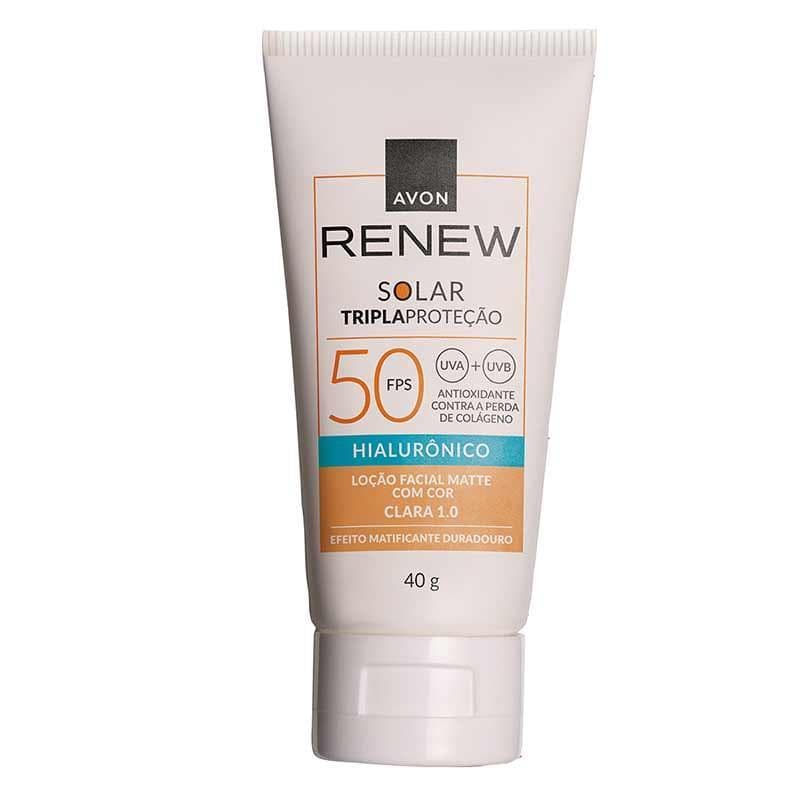 Avon Renew 1 0 FPS 50 com Cor