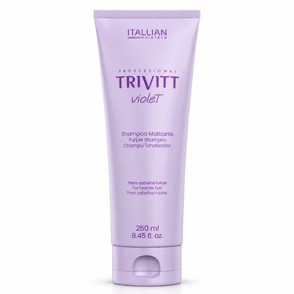 Shampoo Itallian Hairtech Matizante Trivitt