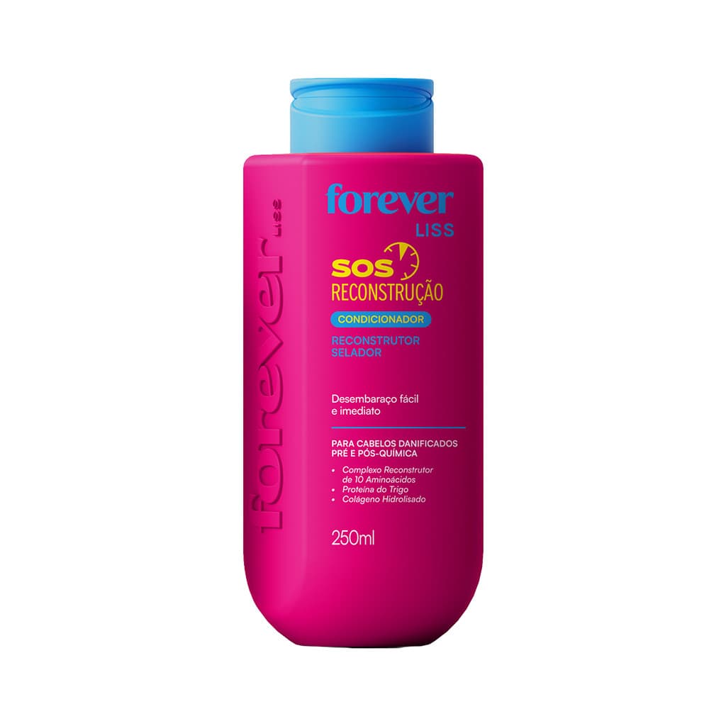 Condicionador Forever Liss SOS Reconstrução