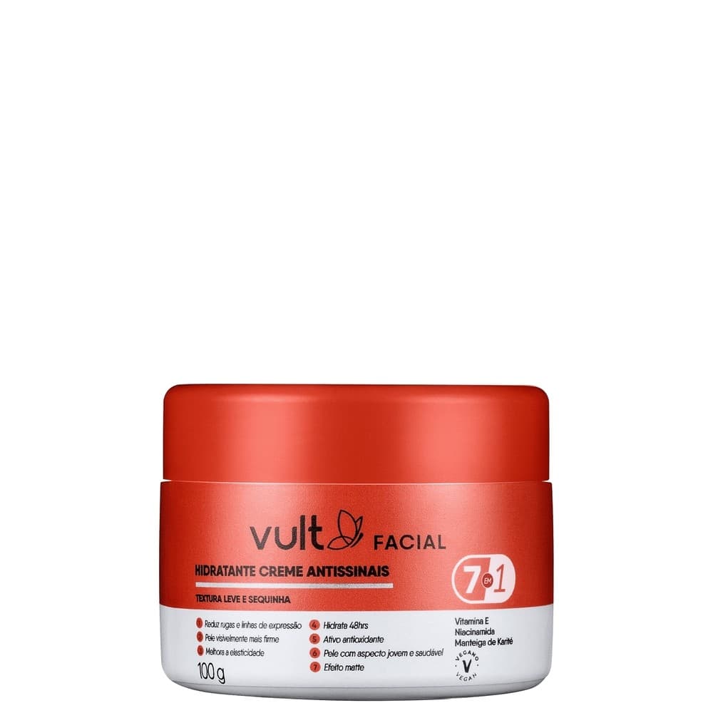 Vult 7 em 1 Creme Hidratante Facial
