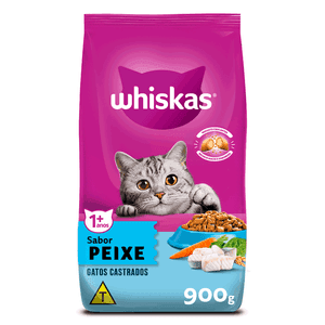Whiskas Gatos Castrados Peixe