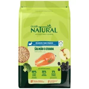 Guabi Natural Natural Cães Adultos Raças Pequenas Salmão