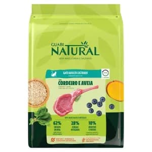 Guabi Natural Natural Gatos Adultos Castrados Cordeiro
