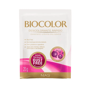 Pó Descolorante Biocolor Proteína e Queratina Sachê 20g