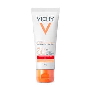 Protetor Solar Facial Vichy Capital Soleil UV-Pigment Control FPS60 Cor 2.0 40g