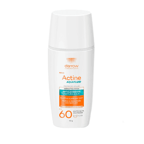 Protetor Solar Facial Darrow Actine Aquafluid FPS60 Cor 1.5 40g