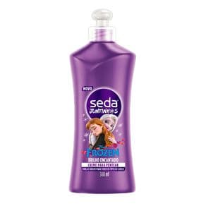 Creme Para Pentear Seda Juntinhos Frozen Brilho Encantado 300ml