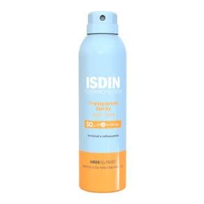 Protetor Solar Corporal Isdin Fotoprotector Transparent Spray Wet Skin FPS50 250ml