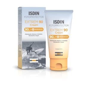 Protetor Solar Facial Isdin Extrem 90 Fotoprotector FPS90 Sem Cor 50ml