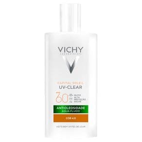 Protetor Vichy Capital Soleil UV-Clear Antioleosidade FPS60 Cor 4.0 40g