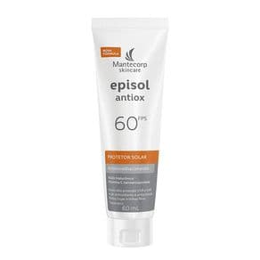 Protetor Solar Facial Episol Antiox FPS60 Sem Cor 60ml