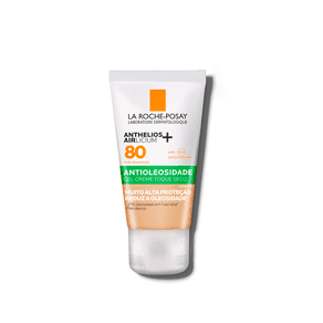 Protetor Solar Facial La Roche-Posay Anthelios Airlicium Antioleosidade FPS80 Cor 2.0 40g