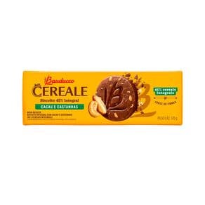Biscoito Integral Bauducco Cereale Cacau E Castanhas 170g