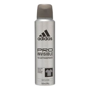 Desodorante Antitranspirante Aerossol Masculino Adidas Pro Invisible 150ml