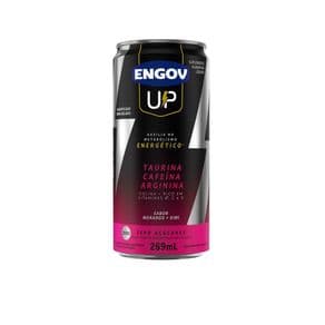 Energético Engov Up Zero Açúcares Sabor Morango + Kiwi 269ml