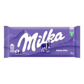 Chocolate Milka Alpine Milk 90g
