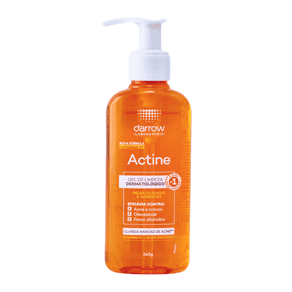 Gel de Limpeza Facial Darrow Actine Peles Oleosas a Acneicas 140g