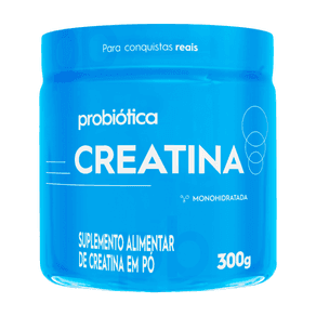 Suplemento Alimentar Creatina Probiótica Monohidratada 300g