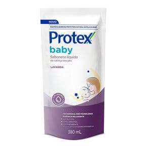 Refil Sabonete Liquido Protex Baby Lavanda 380ml
