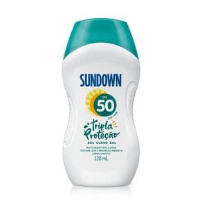 Protetor Solar Corpo e Rosto Sundown Tripla Proteção FPS50 120ml
