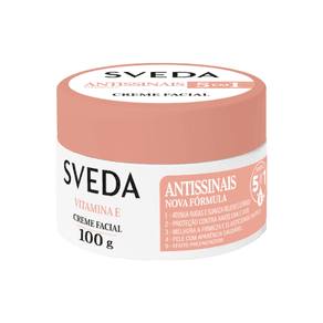 Sveda Care Creme Hidratante Facial