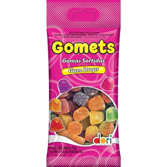 Balas Dori Gomets Sortidas 70g