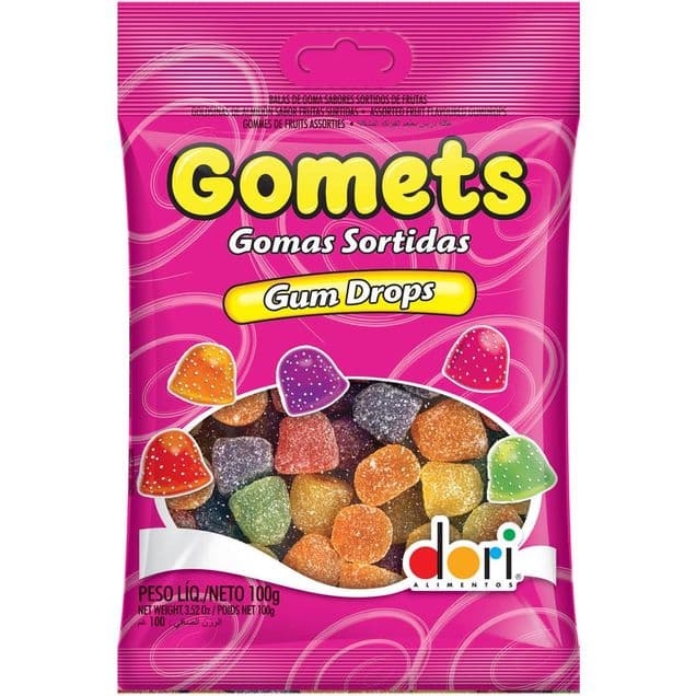 Gomas Dori Sortidas Frutas 100g