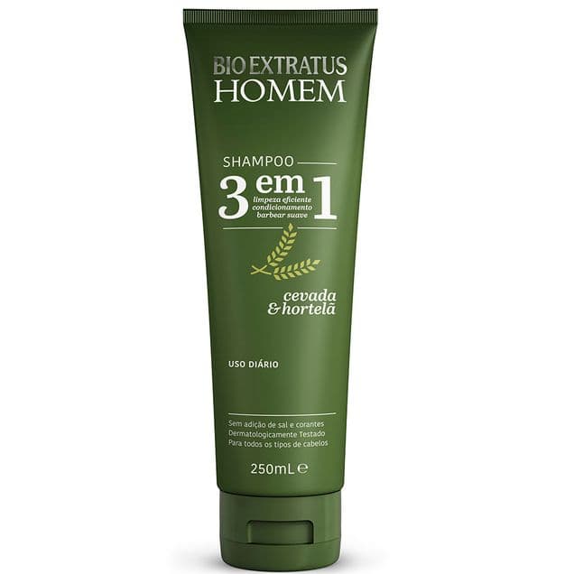 Shampoo Bio Extratus Homem 3 em 1
