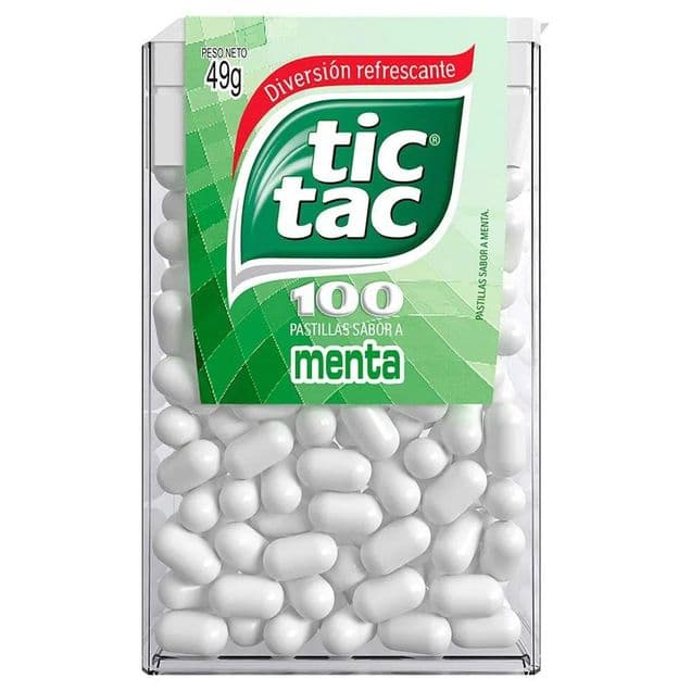 Pastilha Tic Tac Menta 49g
