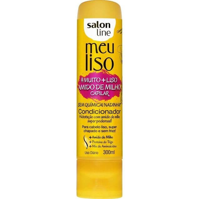 Condicionador Salon Line Meu Liso Amido Milho