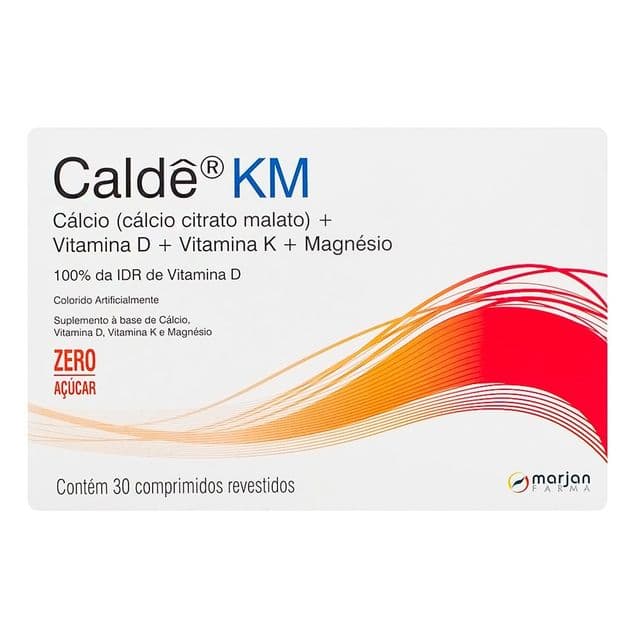 Caldê KM 250 mg/5 mcg/45 mcg/50 mg Marjan Farma 30 Comprimidos