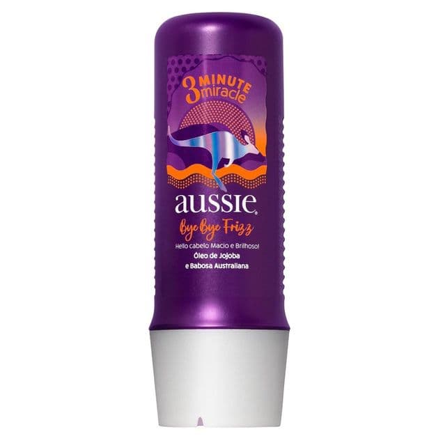 Máscara Capilar Aussie 3 Minutos Bye Frizz