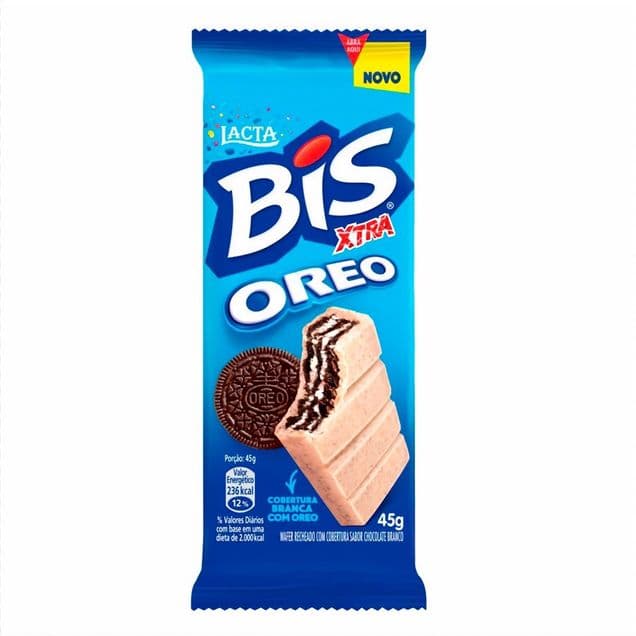 Chocolate Lacta Branco Oreo 45g
