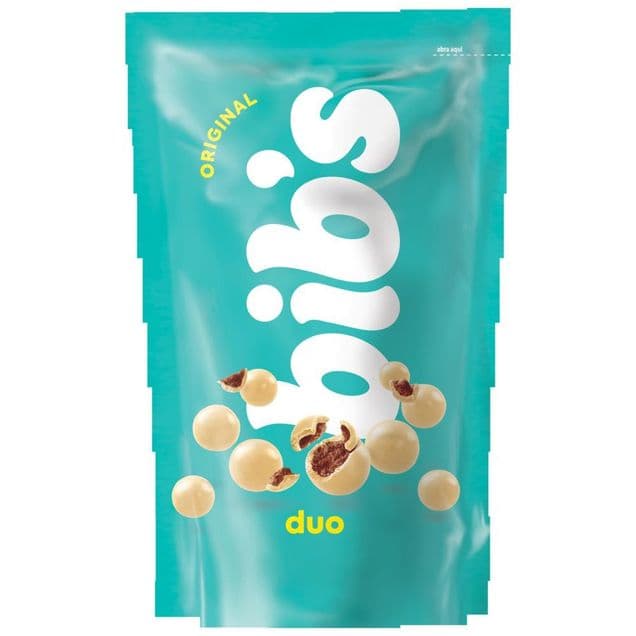 Chocolate Bibs Duo Pouch 120g