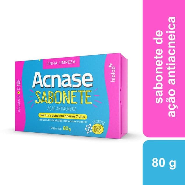 Acnase Clean Antiacneico Sabonete Facial