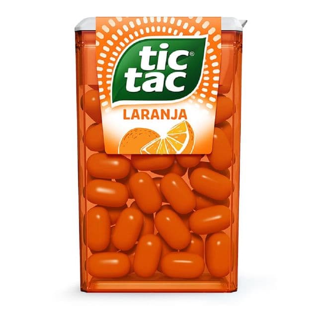 Pastilhas Tic Tac Laranja 14g
